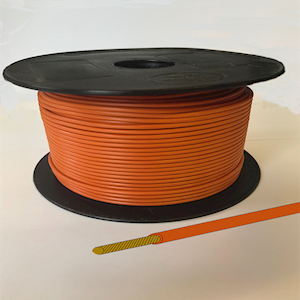 Single Core Cable - Orange - 28/0.30 17.5amp (CAB.3RAN)